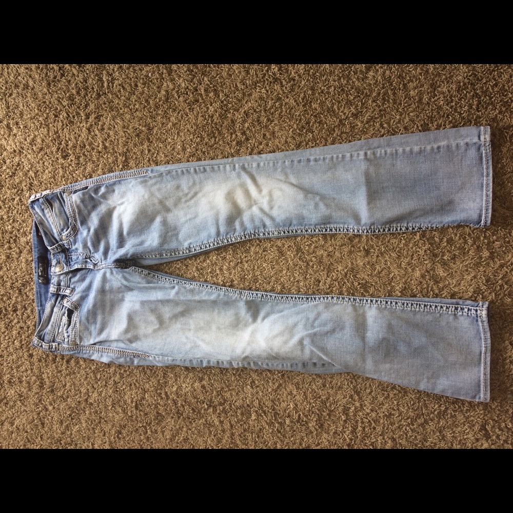 Silver jeans